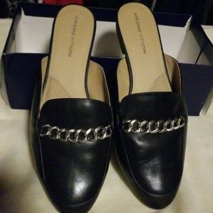 Adrienne Vittadini Leather Slide